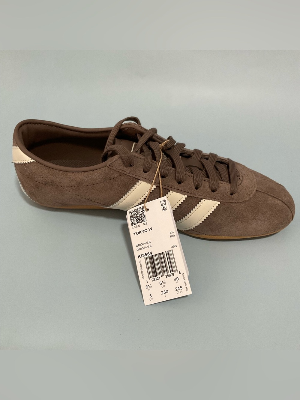 Womens adidas Tokyo Athletic Shoe - Earth Strata / Off White / Gum - Picture 6 of 7